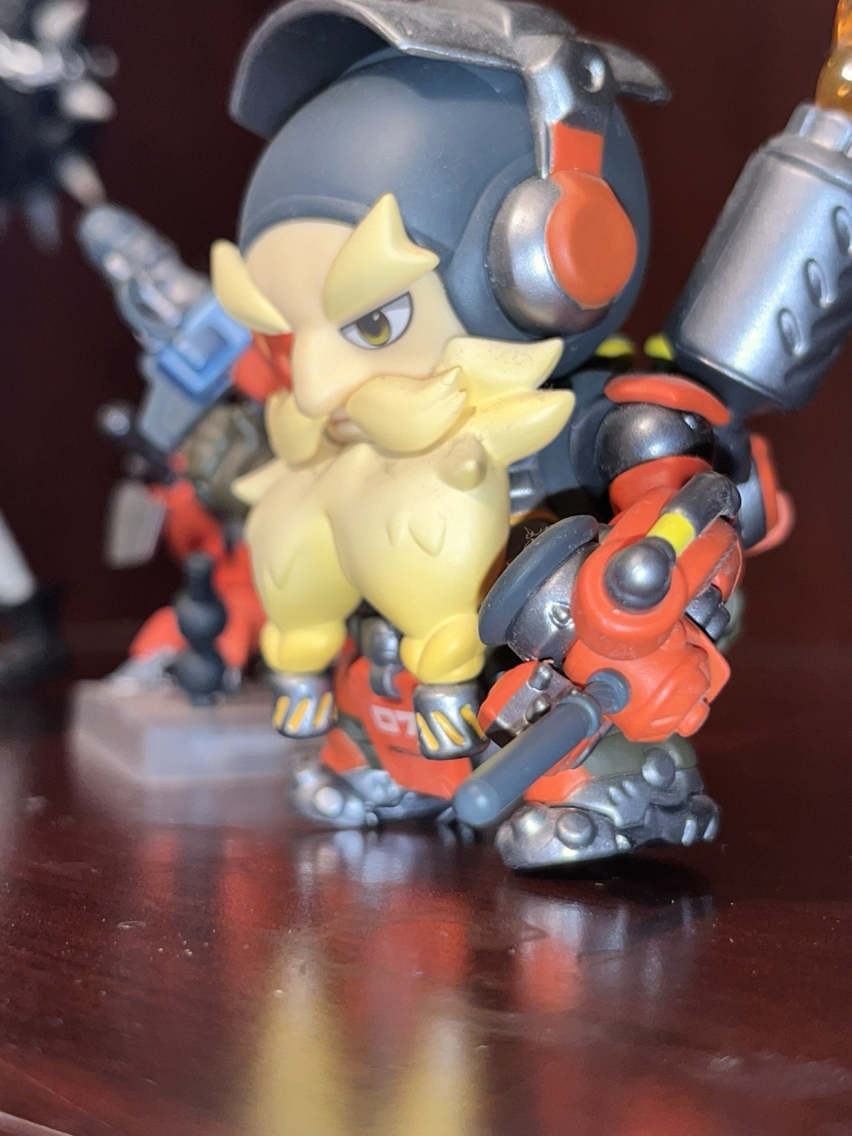 Blizzard Overwatch Figure Lot D.Va Orisa Junkrat Reinhardt Torbjörn 2016