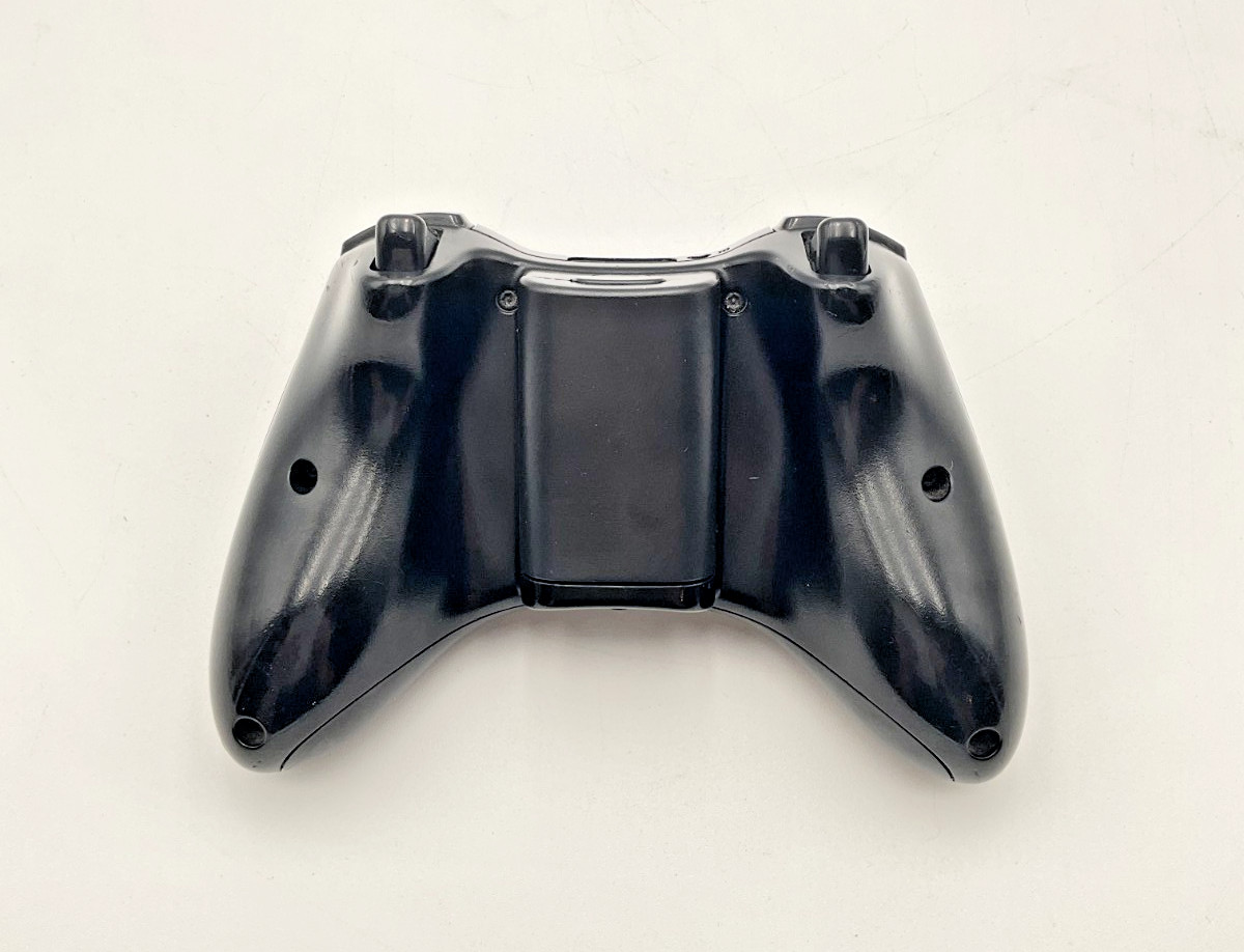 Xbox 360 Wireless Controller Glossy Black – Item Only – VG – Tested – X360