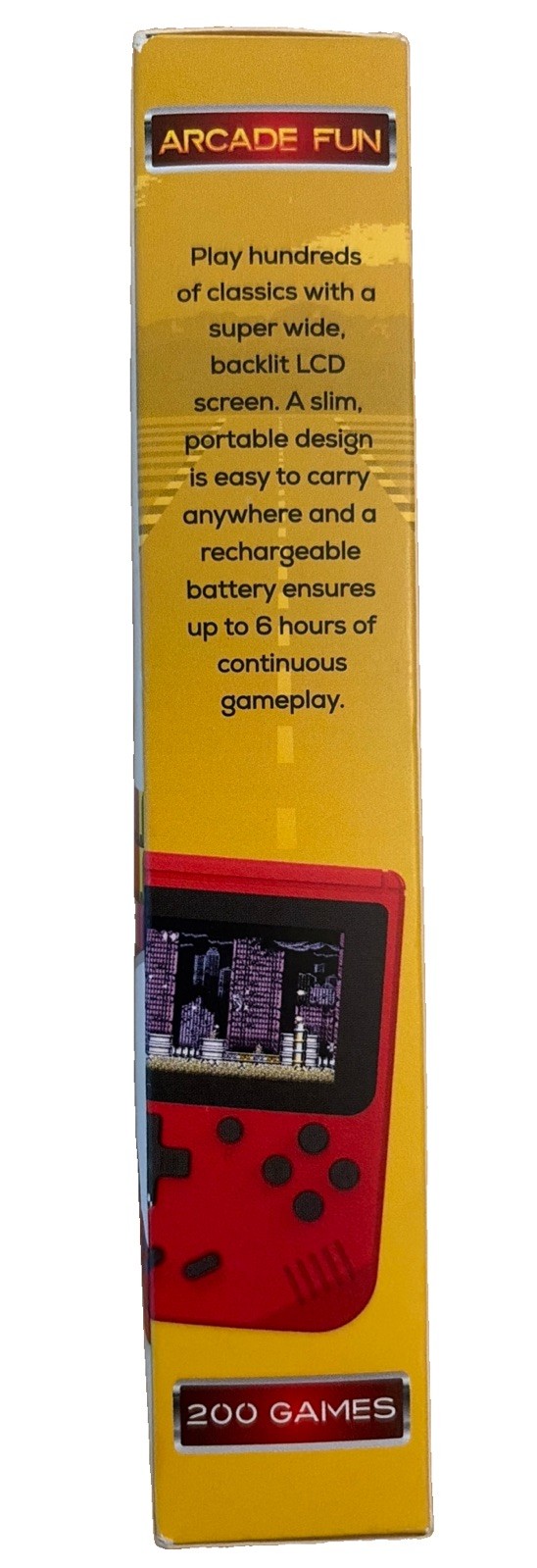 Merkury Innovations Arcade Fun Portable Gaming Console 200 Games