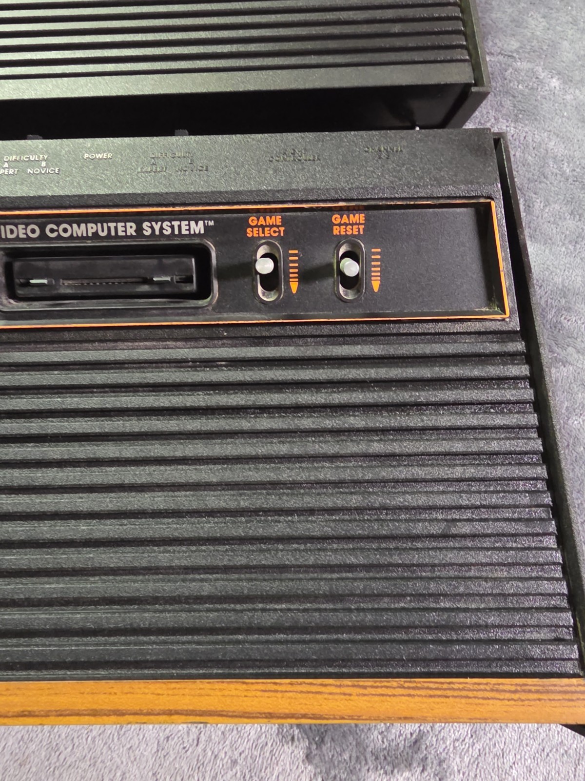 Atari 2600 X2 Video Computer System Model CX-2600 A Console Only PARTS/UNTESTED