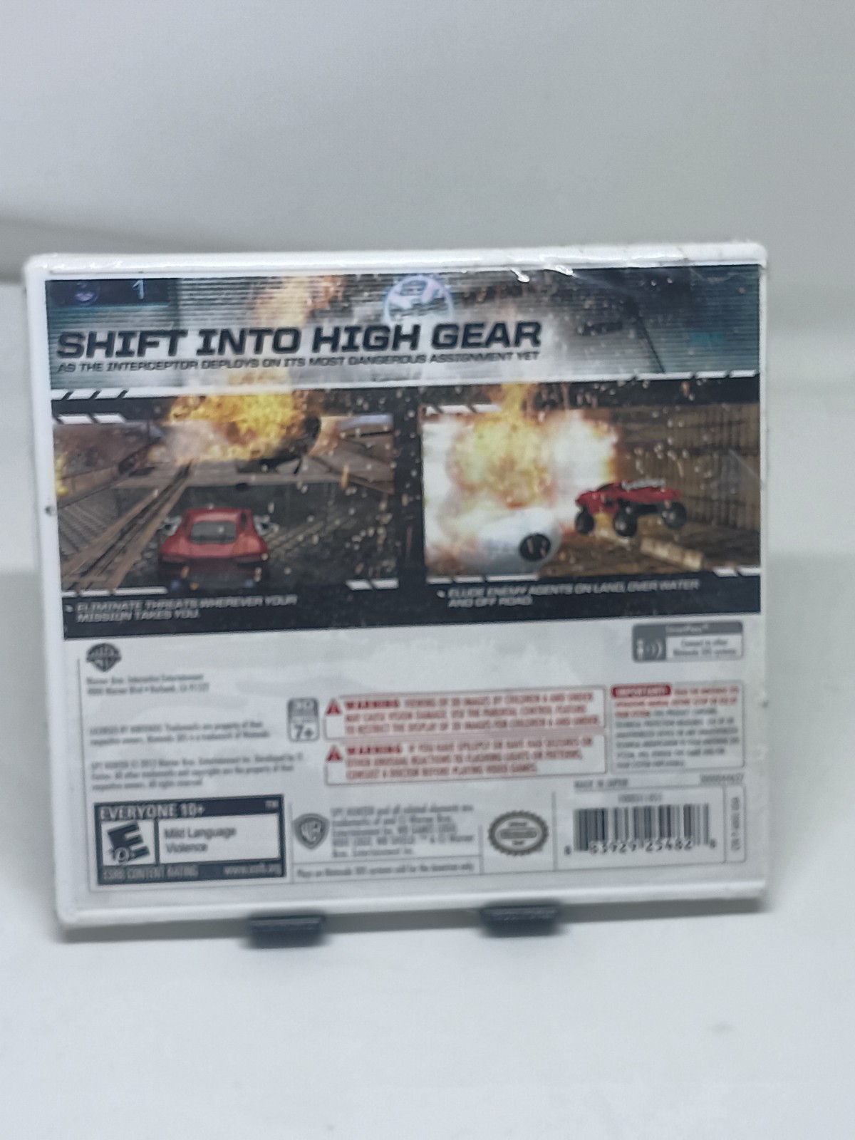 WB Games Spy Hunter Nintendo 3DS Action & Adventure Game E10+ Car Racing