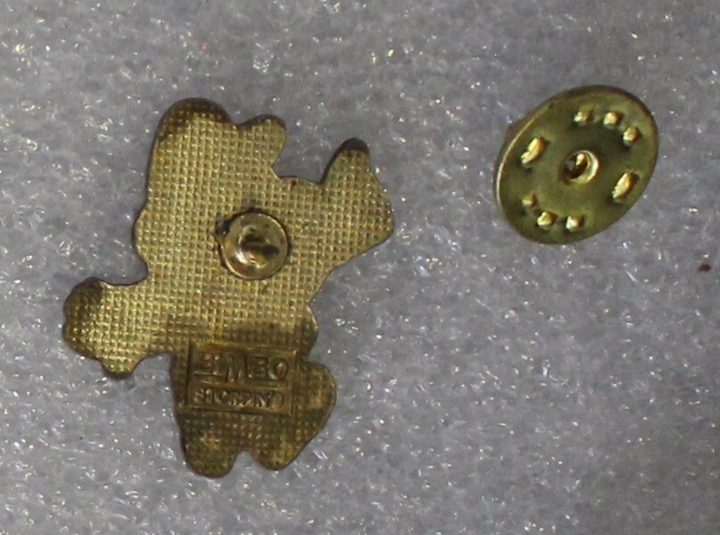 1993 MARIO BROS Lapel Pin 1″ x 1″ (2.5 x 2.5 cm) Bimbo Spain Promo Nintendo