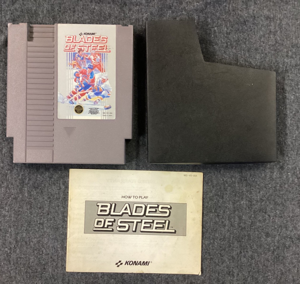 Blades of Steel NES Manual Sleeve Actually Tested in Pics Careful Shipping 4 You