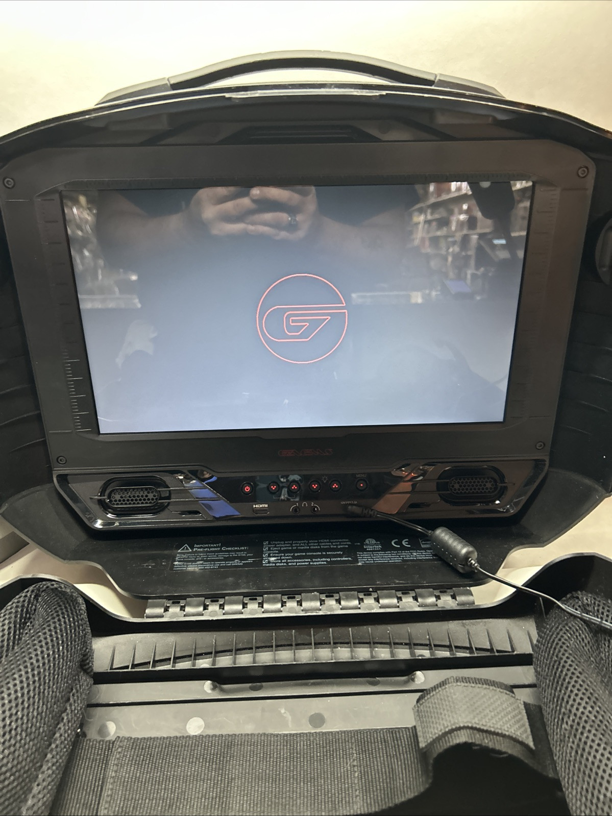 GAEMS G155 15.5″ Portable Gaming Monitor HDMI w/ Power Cord
