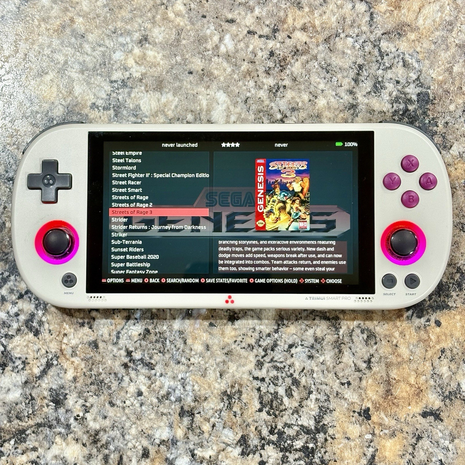 Trimui Smart Pro, Retro Gaming Handheld, New 64GB Card, Loaded Ready To Play