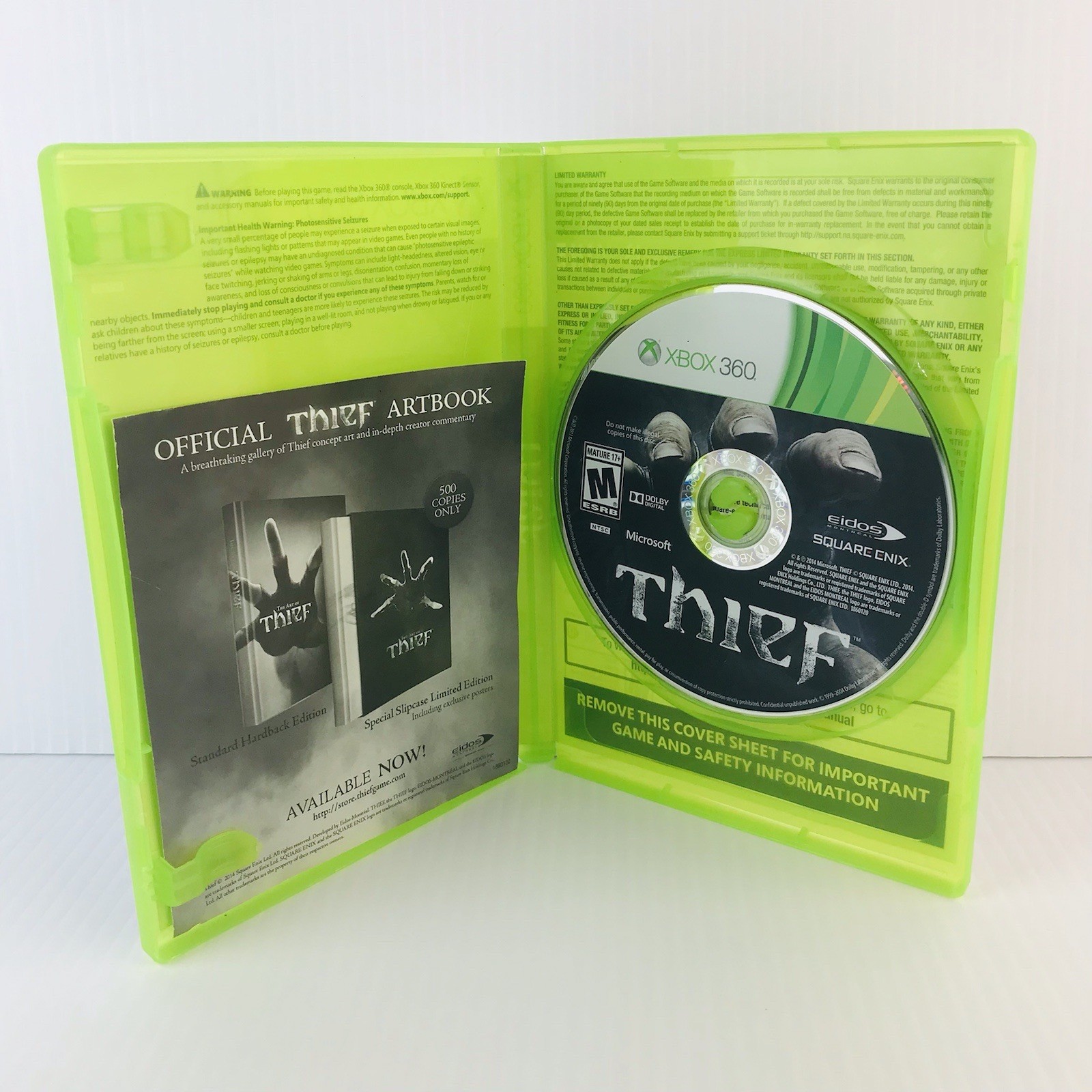 Thief Xbox 360 2014 M Mature Action Square Enix