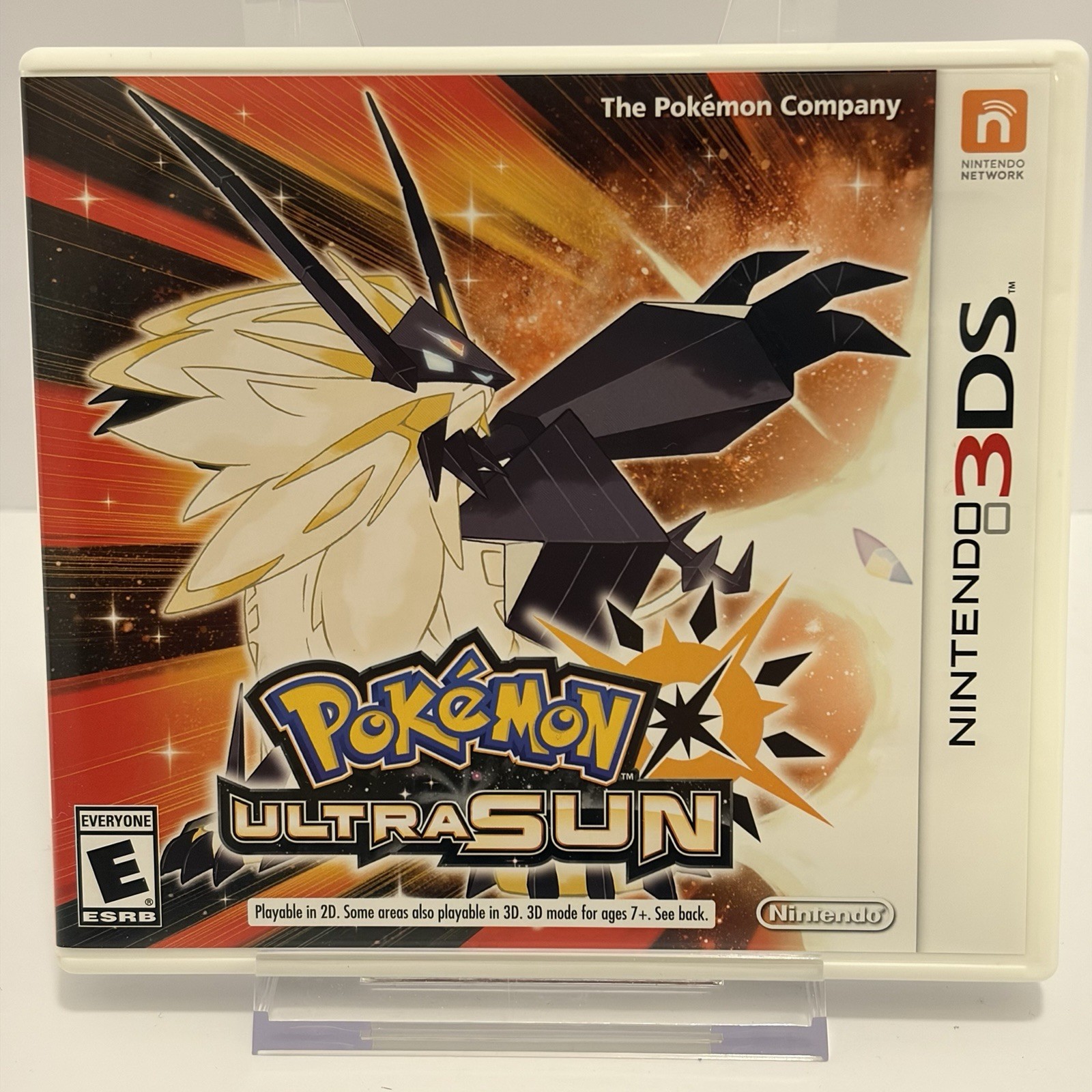 Pokémon Ultra Sun Nintendo 3DS Game Complete In Box CIB Tested Authentic