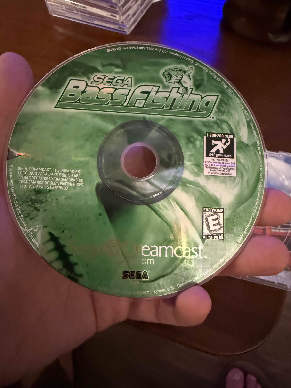 Sega Bass Fishing (Sega Dreamcast, 1999) – AUTHENTIC, TESTED, CIB, SEE PICS