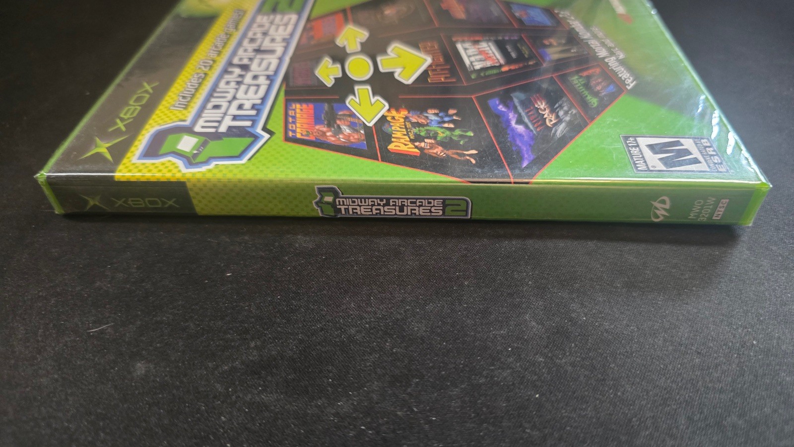 Midway Arcade Treasures 2 Black Label Midway Microsoft Xbox BRAND NEW SEALED!