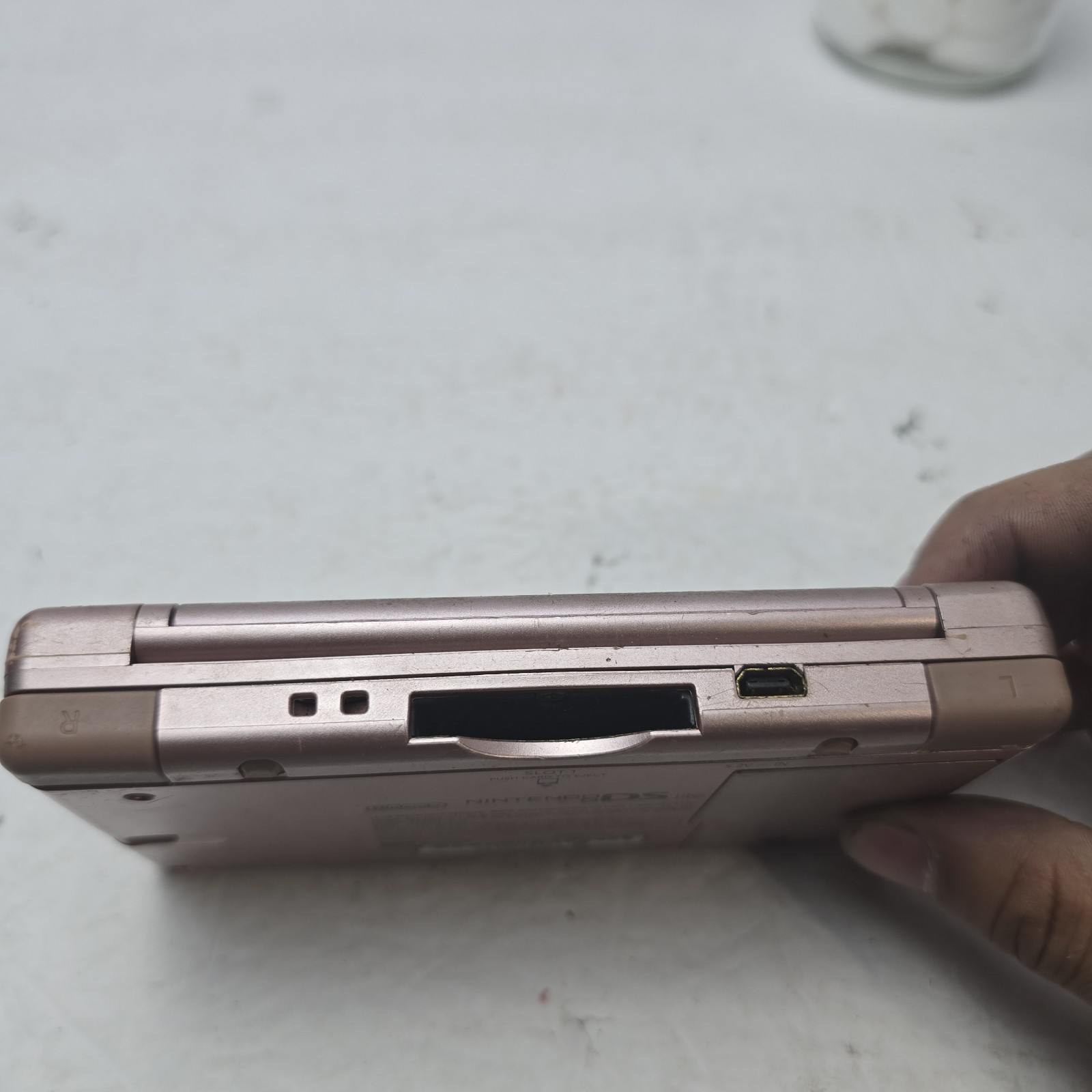 See Pics – Nintendo DS Lite – Metallic Rose