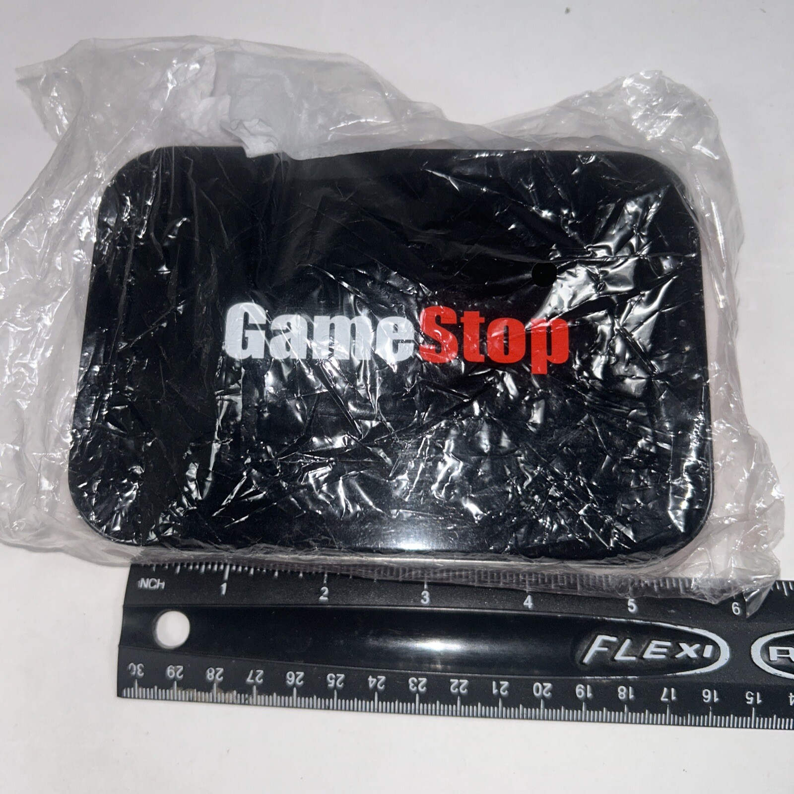 Gamestop Tin Metal 4 X 5 1/2x 1 Black And Red