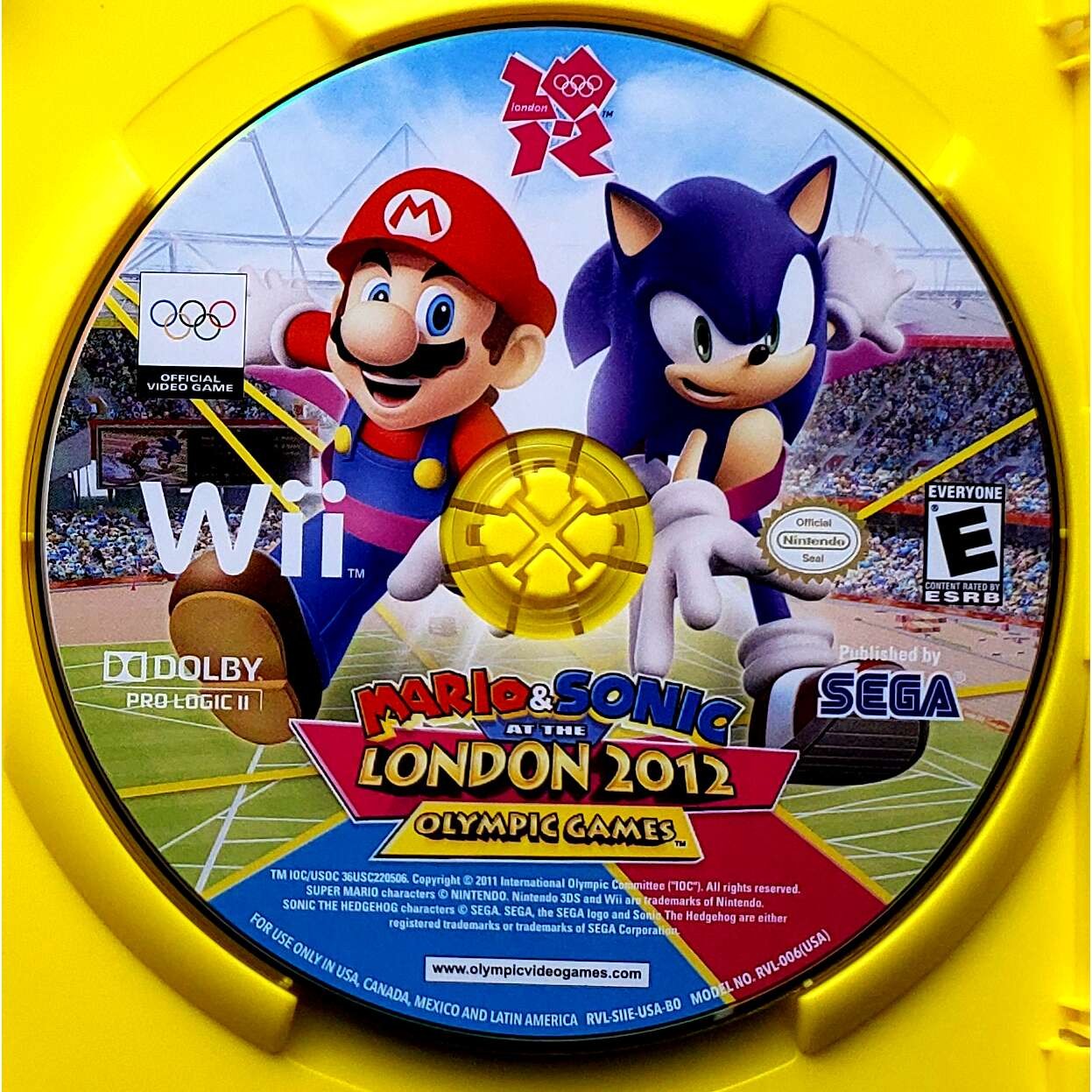 Mario & Sonic At The London 2012 Olympic Games – Nintendo Wii Pristine