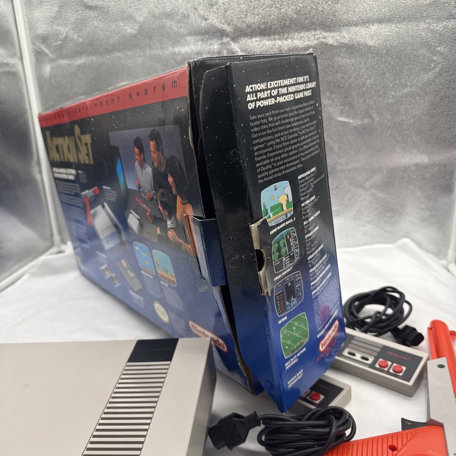 Nintendo NES Action Set console Boxed Mint Condition