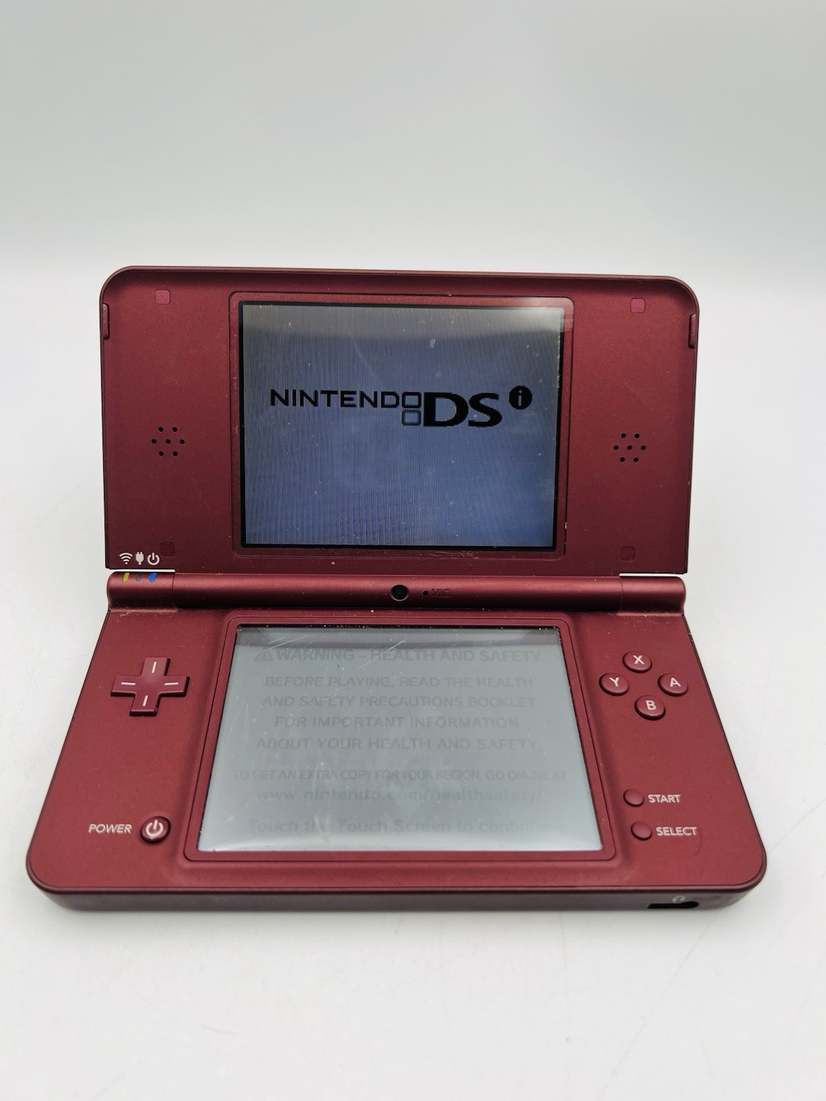 Nintendo DSi XL Burgundy Handheld Console Tested and Working – Console Only
