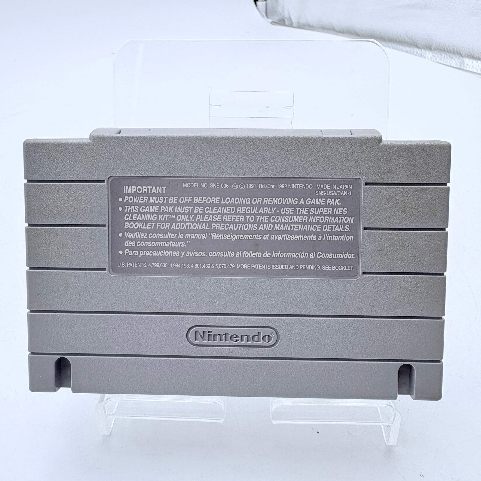 Nintendo Super Mario All Stars Game Only
