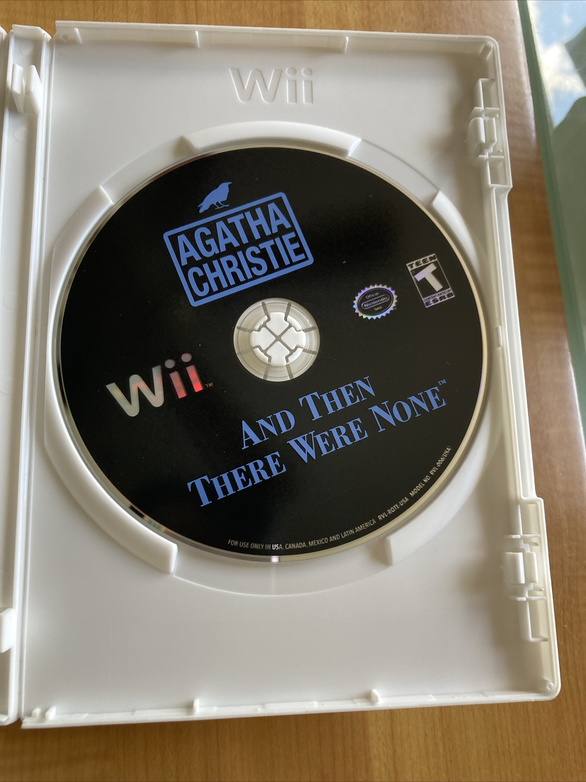 Agatha Christie: And Then There Were None (Nintendo Wii, 2008) With Manual