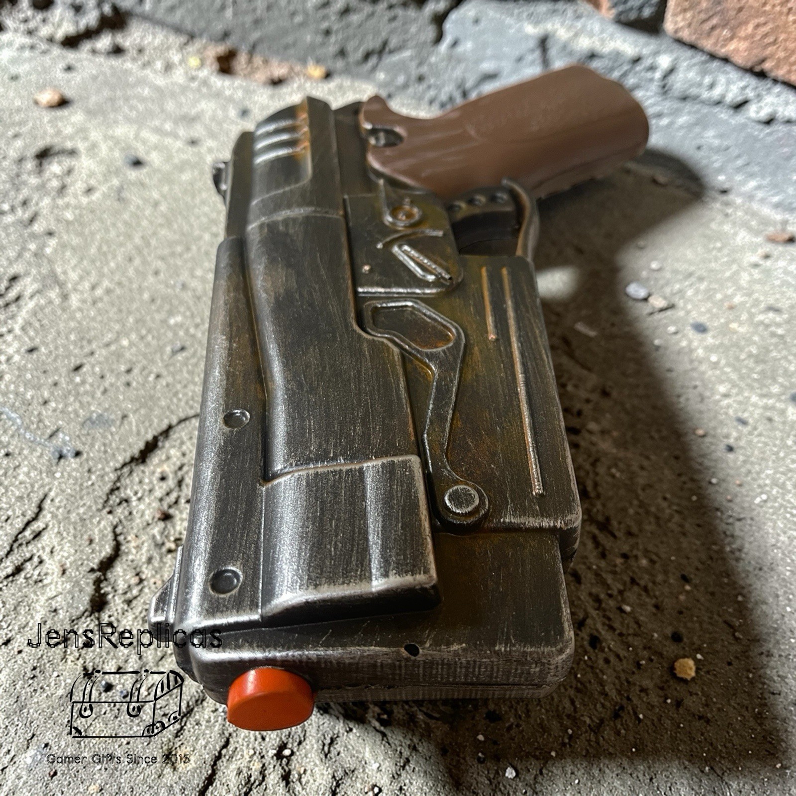 Fallout TV Series Inspired Heavy Foam Maximus’ 10mm Pistol Prop 1:1 Painted