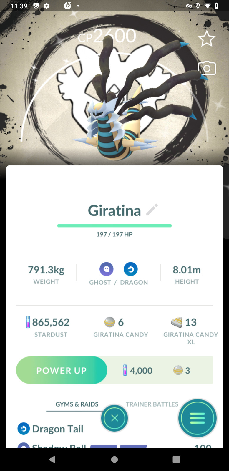✨ Shiny Giratina Origin Back-ground LG GoFest 2026 | P—T—C ✨