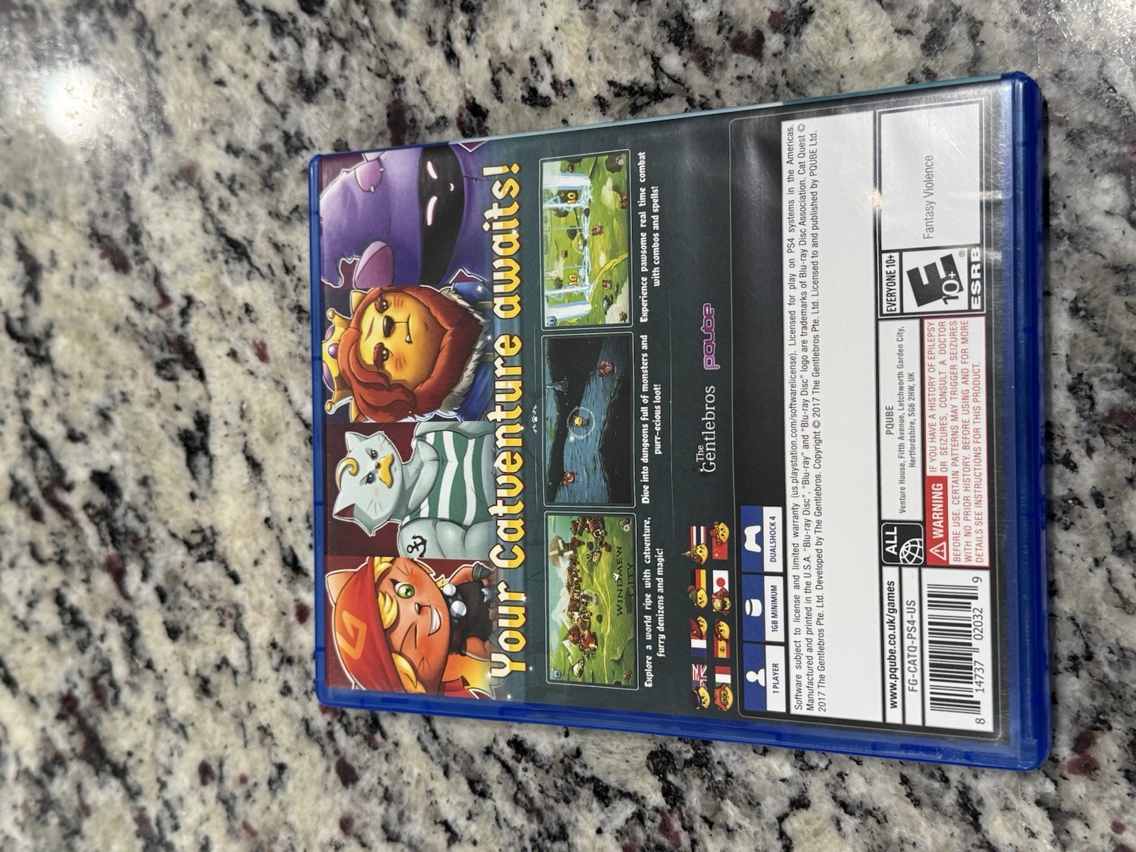 Cat Quest (Sony PlayStation 4, 2017) Video Game PS4 PS4