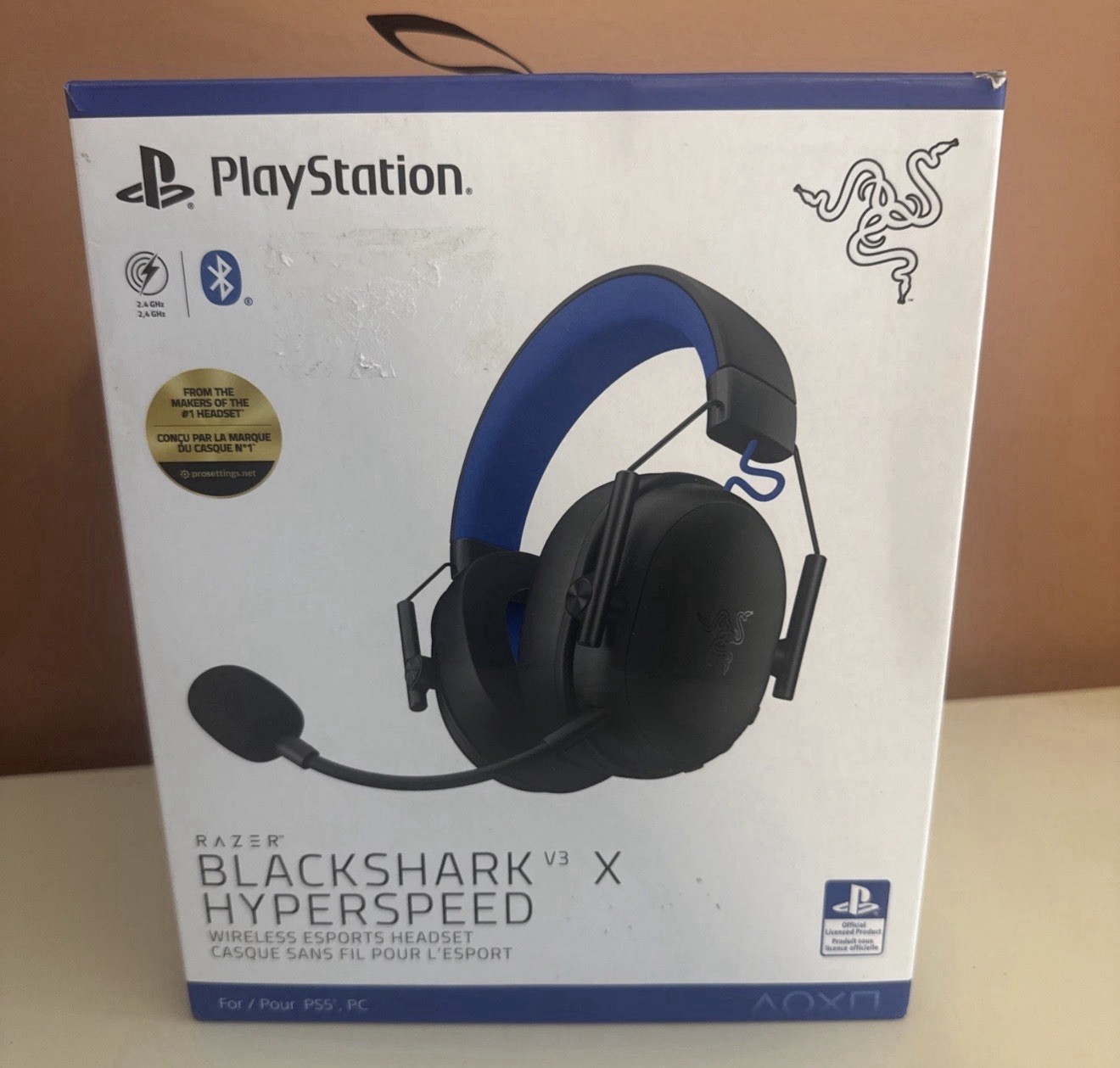 Razer BlackShark V3 X HyperSpeed Headset for PlayStation