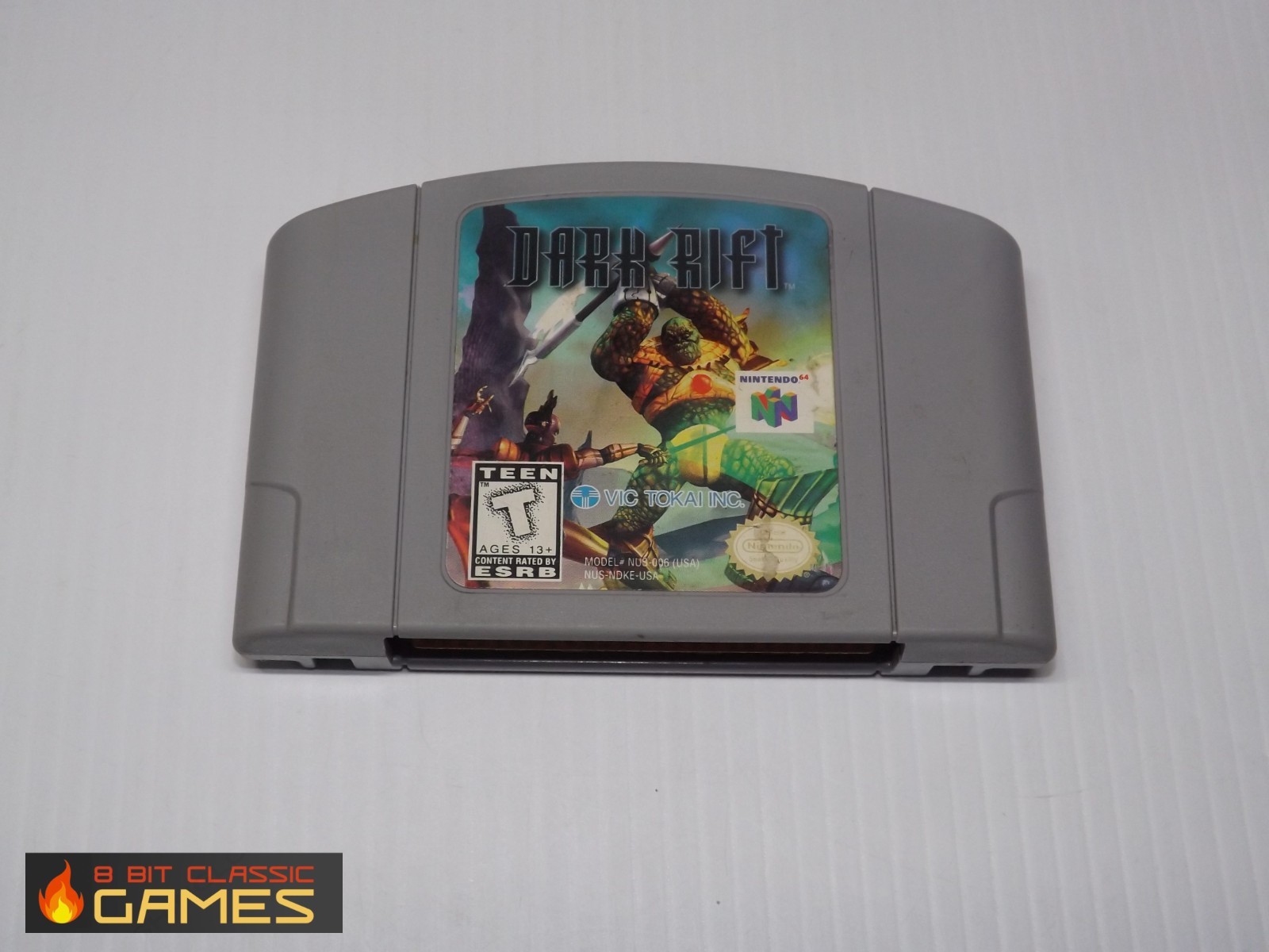 AUTHENTIC! Dark Rift – GAME ONLY – NINTENDO 64 76b