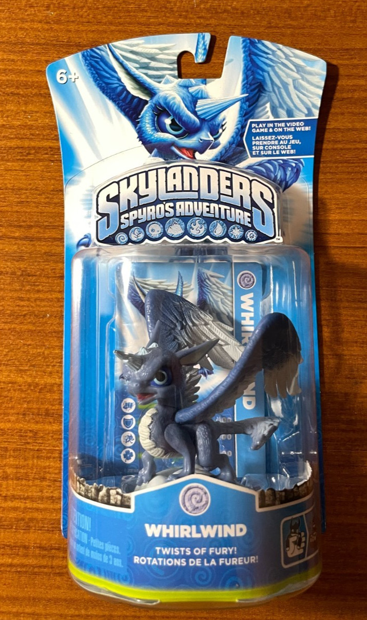 Skylanders Spyro’s Adventure WHIRLWIND Series 1 Action Figure 2011 NEW SEALED