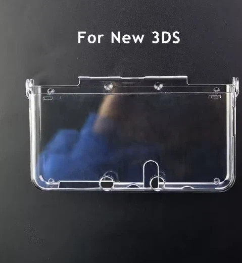 Hard Crystal Case Clear Skin Cover Shell Transparent for Nintendo