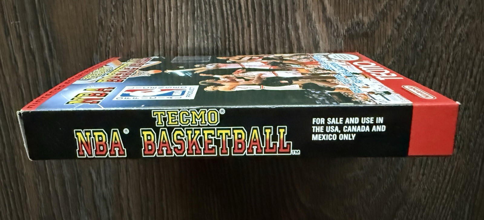 Tecmo NBA Basketball Complete in Box CIB w/Inserts! (Nintendo, NES 1992)🔥