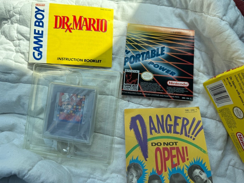 Dr Mario⭐Original Nintendo Gameboy | New Open Box – never played
