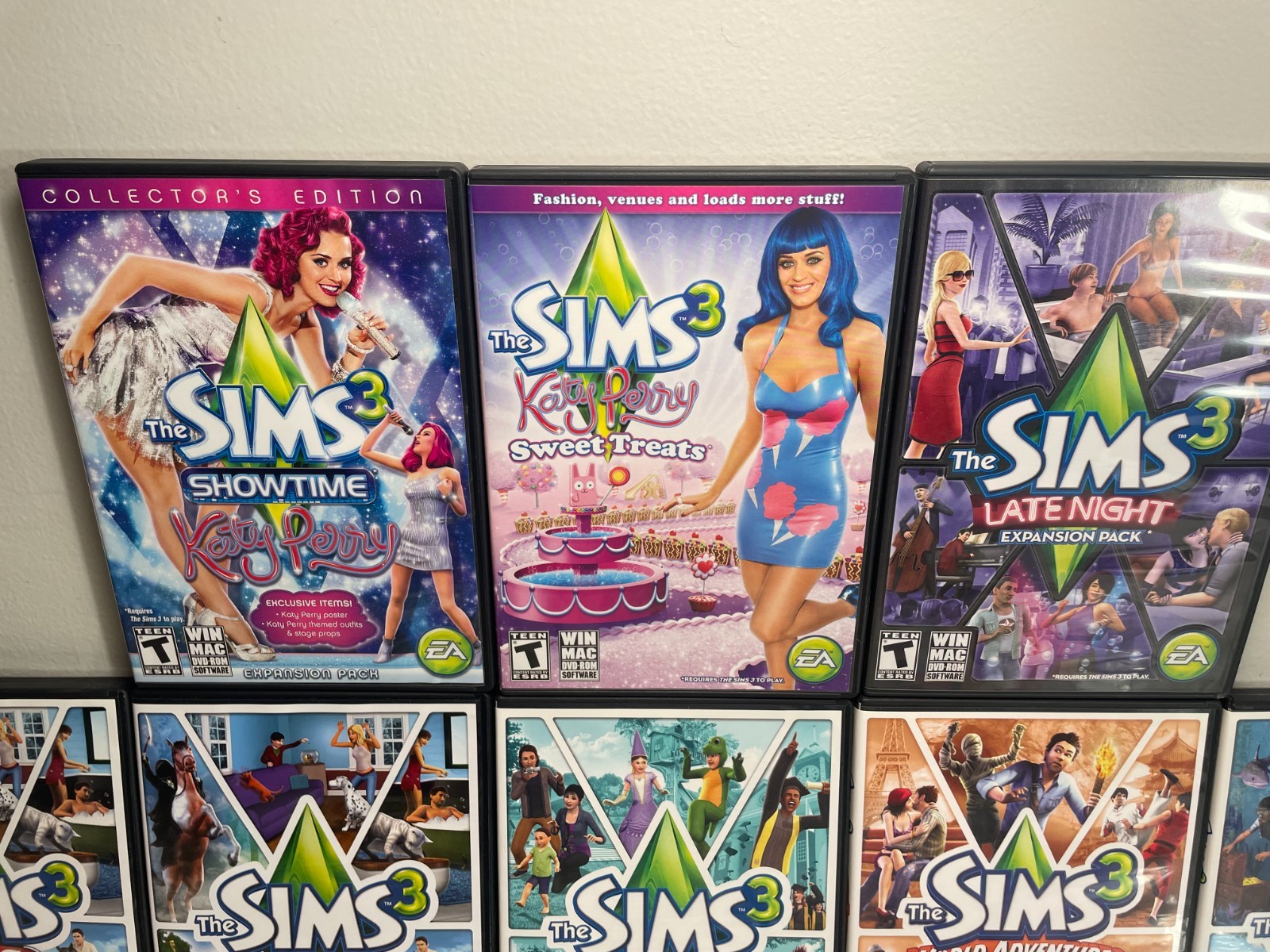 The Sims 3 PC Mac Lot of 22 Expansion Stuff Packs Limited Editions Medieval