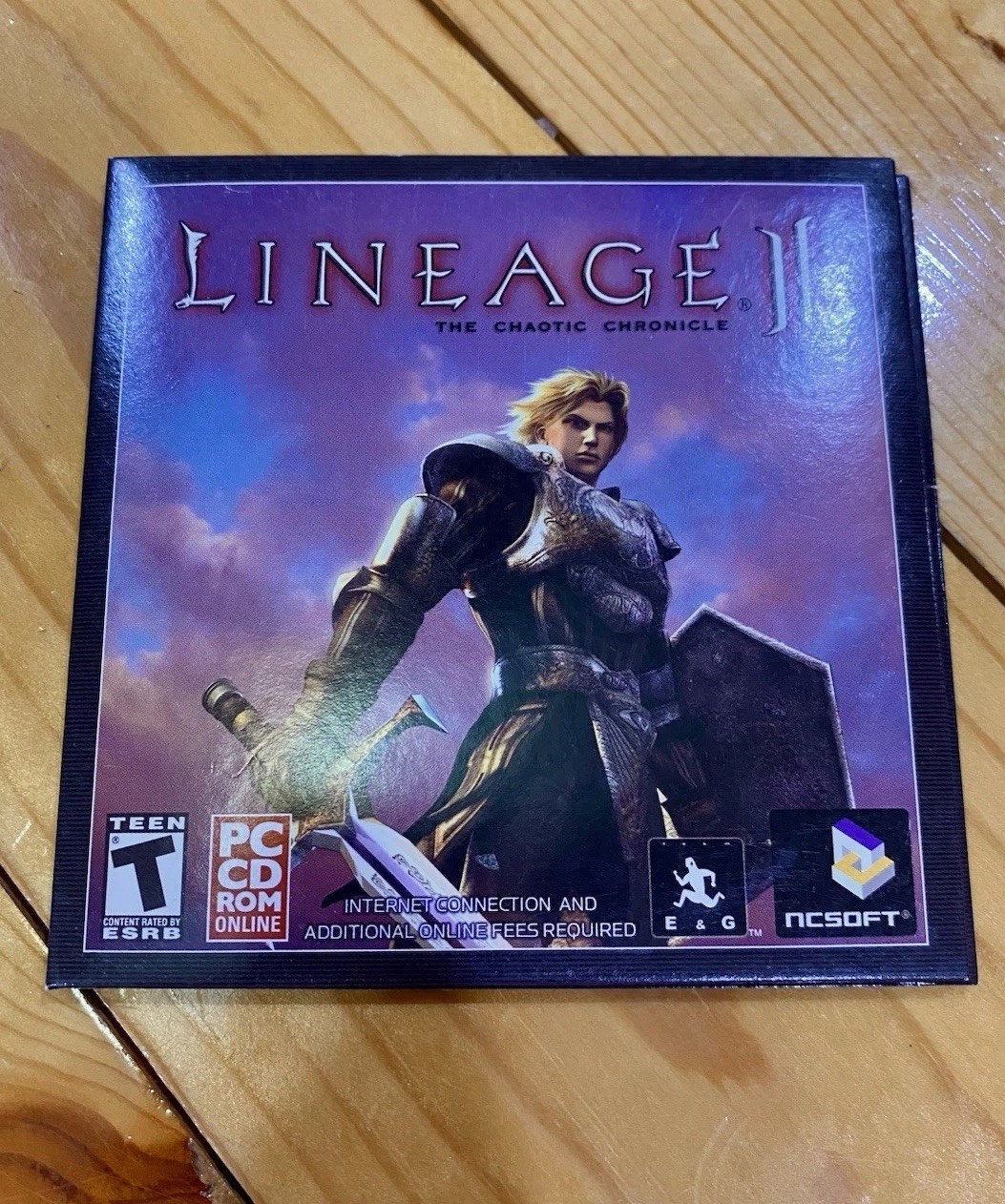 Lineage II – The Chaotic Chronicle for PC CD ROM 2 Disk Set ncsoft