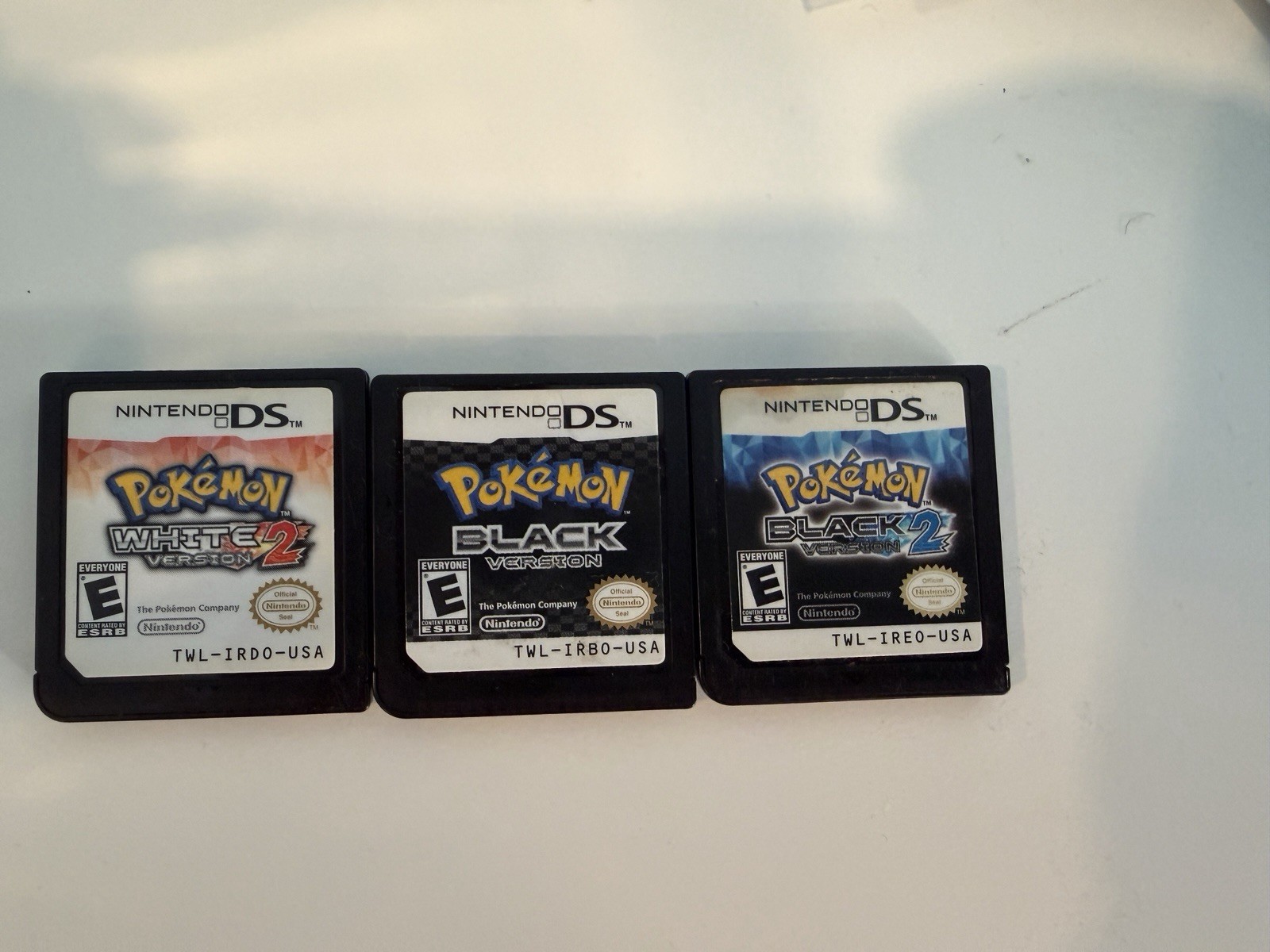 Pokemon Black (1 and 2) and White 2(AIl 3 Game Bundle