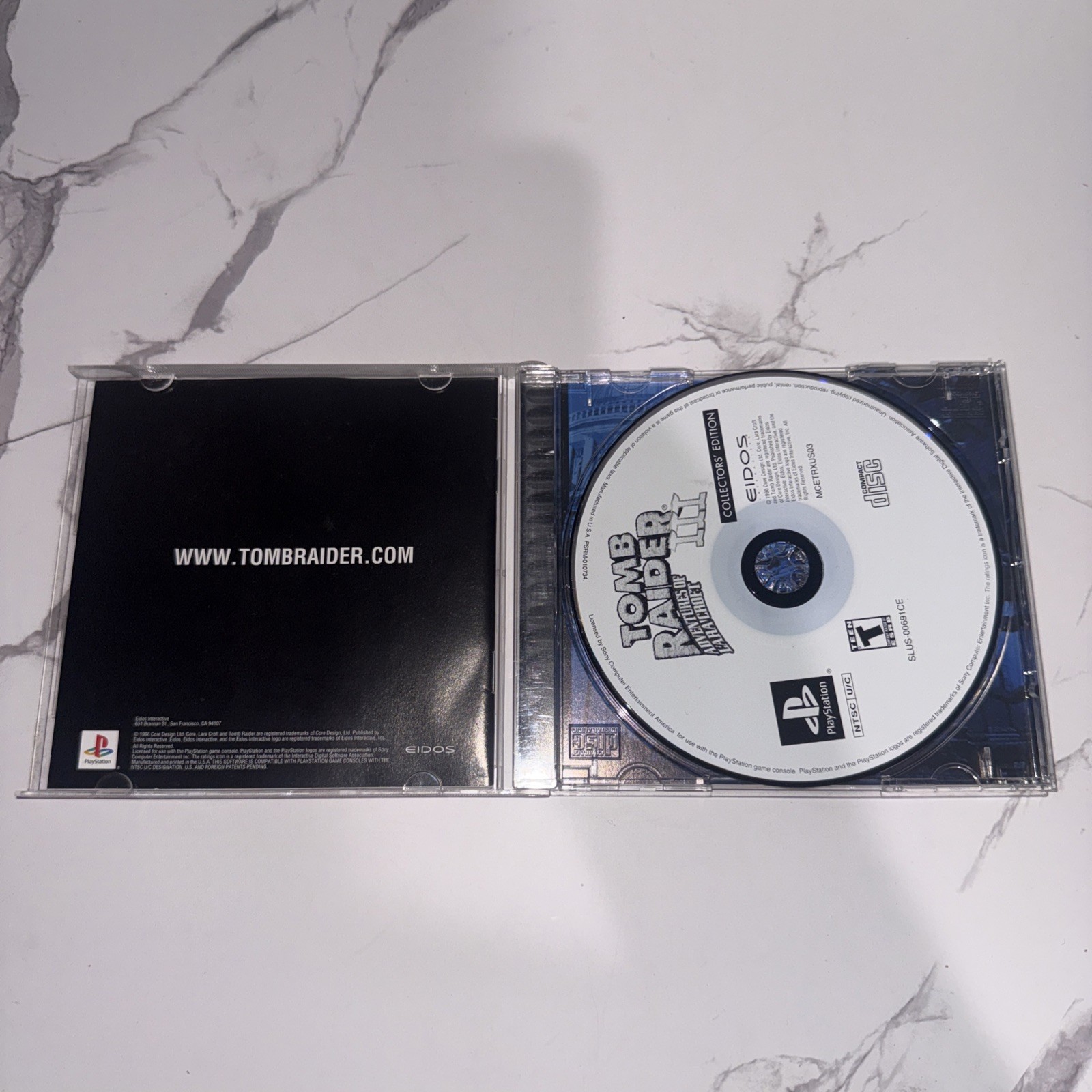Tomb Raider 1-3 Collector’s Edition (Sony PlayStation 1, 2002) PS1 – Complete