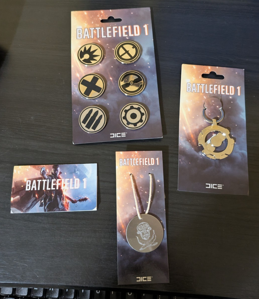 Battlefield 1 Frontline Pack Thinkgeek Box