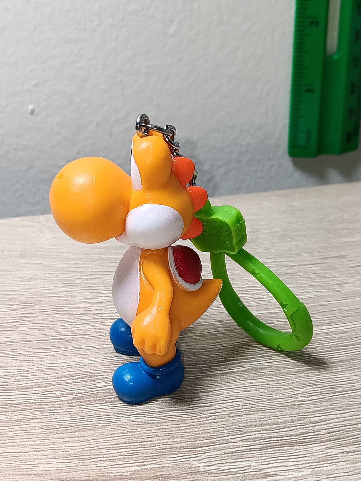 *FREE SHIP* 2″ ORANGE YOSHI BackPack Buddies Clip Keychain Super Mario