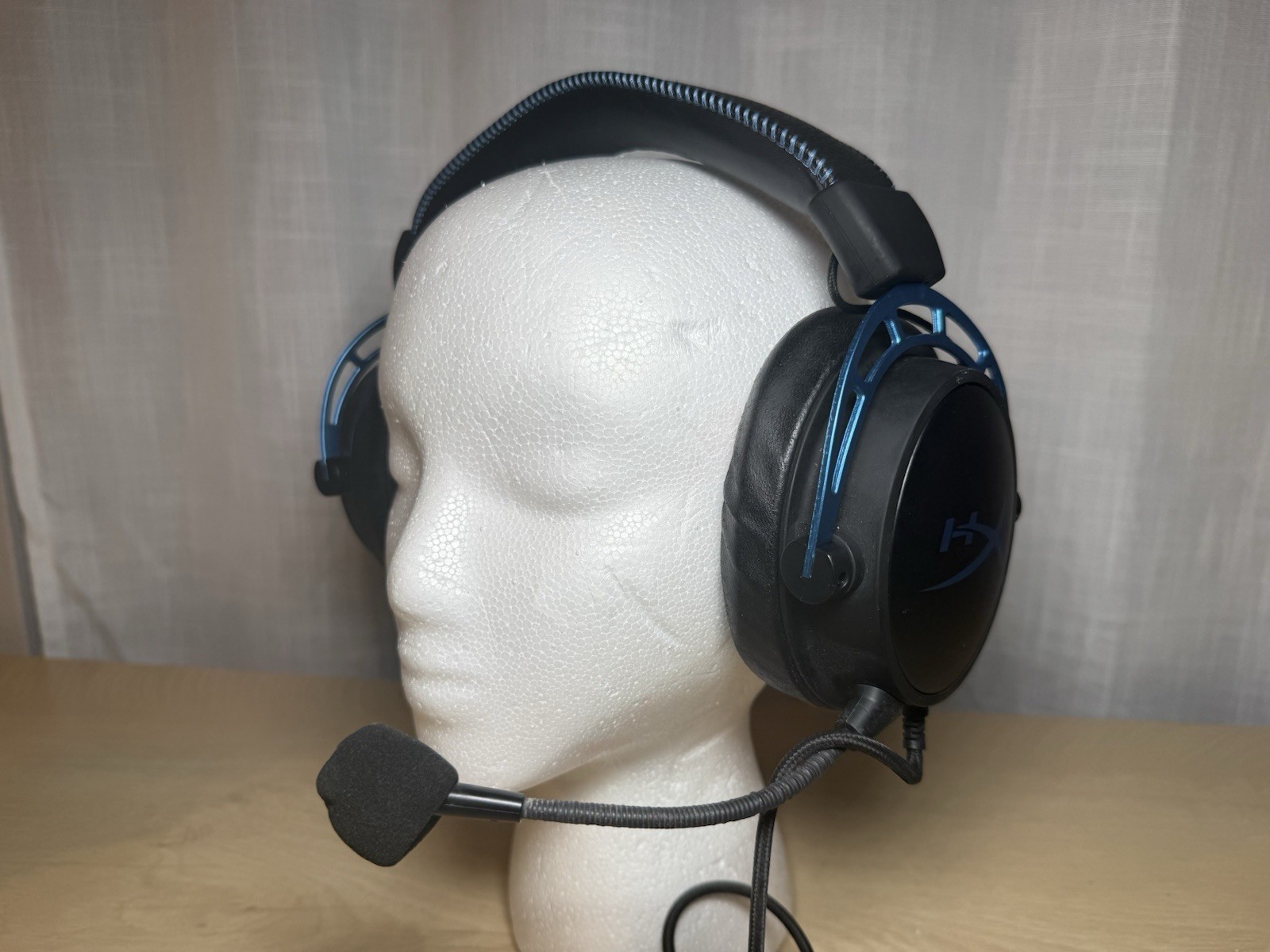 HyperX Cloud Alpha S Wired Over-Ear Gaming Headset – Blue
