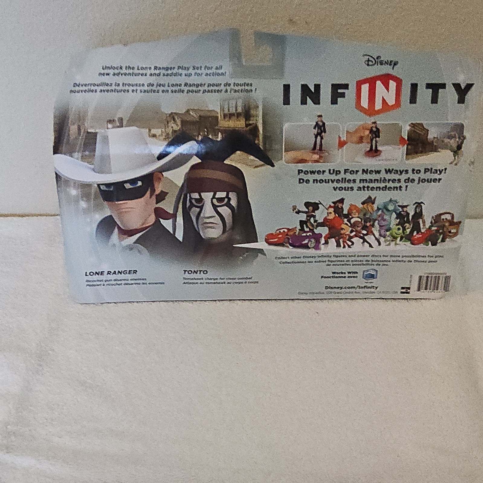 Disney Infinity Lone Ranger & Tonto Character Figure Pack with Power Disc