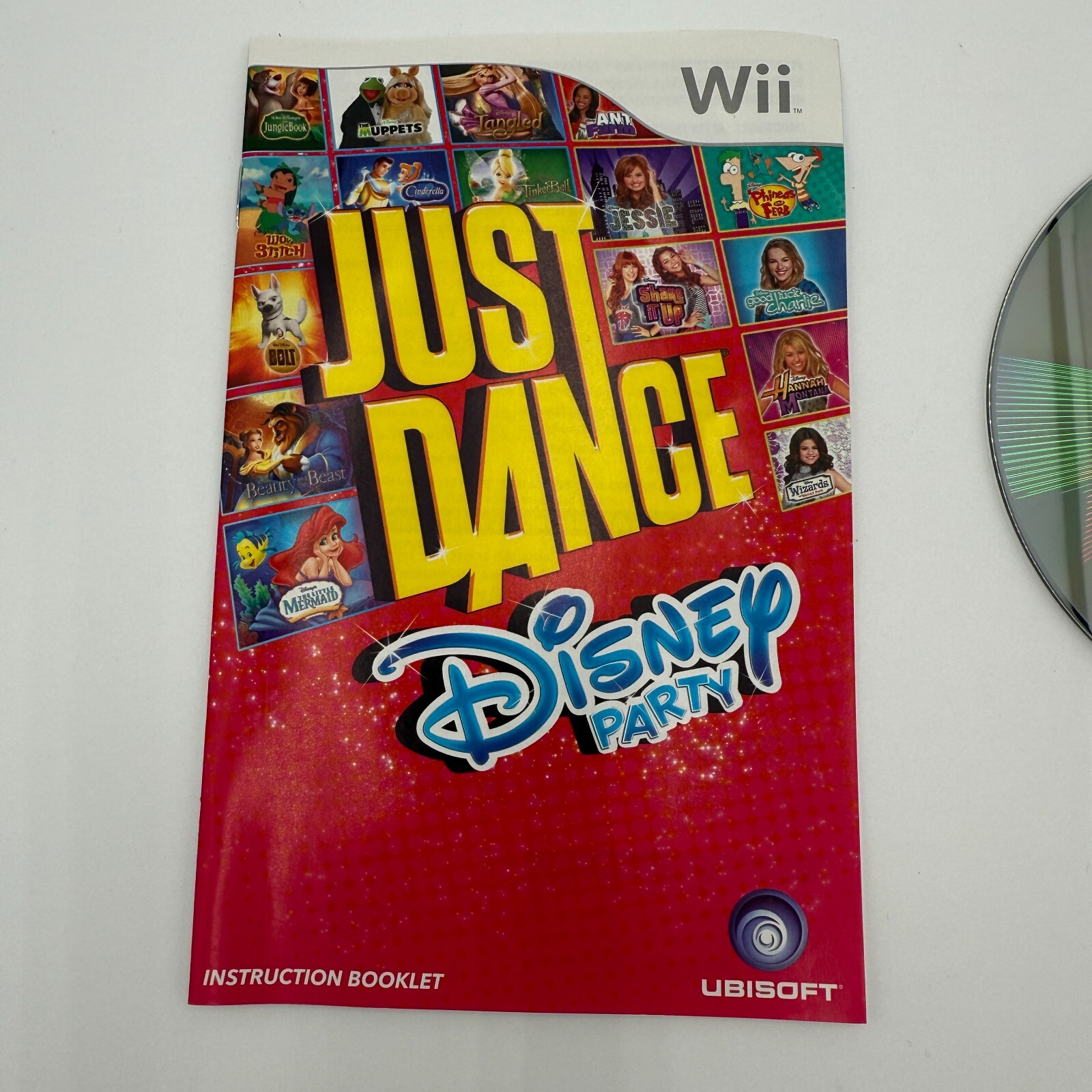 Just Dance: Disney Party Game (Nintendo, Wii, 2012) Ubisoft – Complete