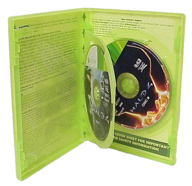 HALO 4 MICROSOFT XBOX 360 VIDEO GAME 2 DISC SET HND 00040 NTSC