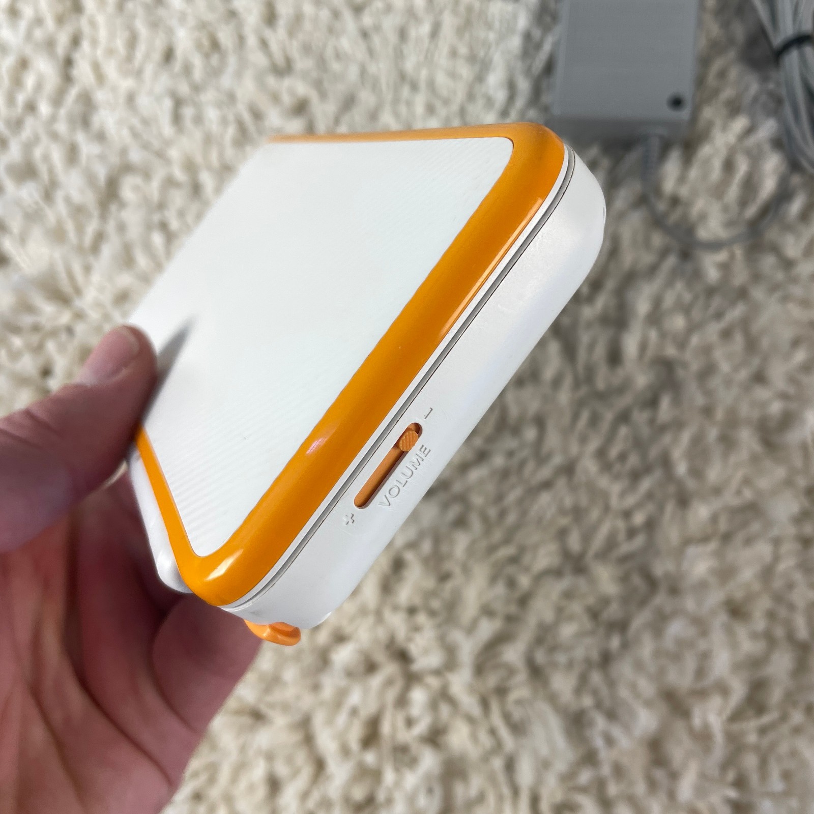 Nintendo 2DS XL Orange And White Handheld Console System JAN-001 Tested