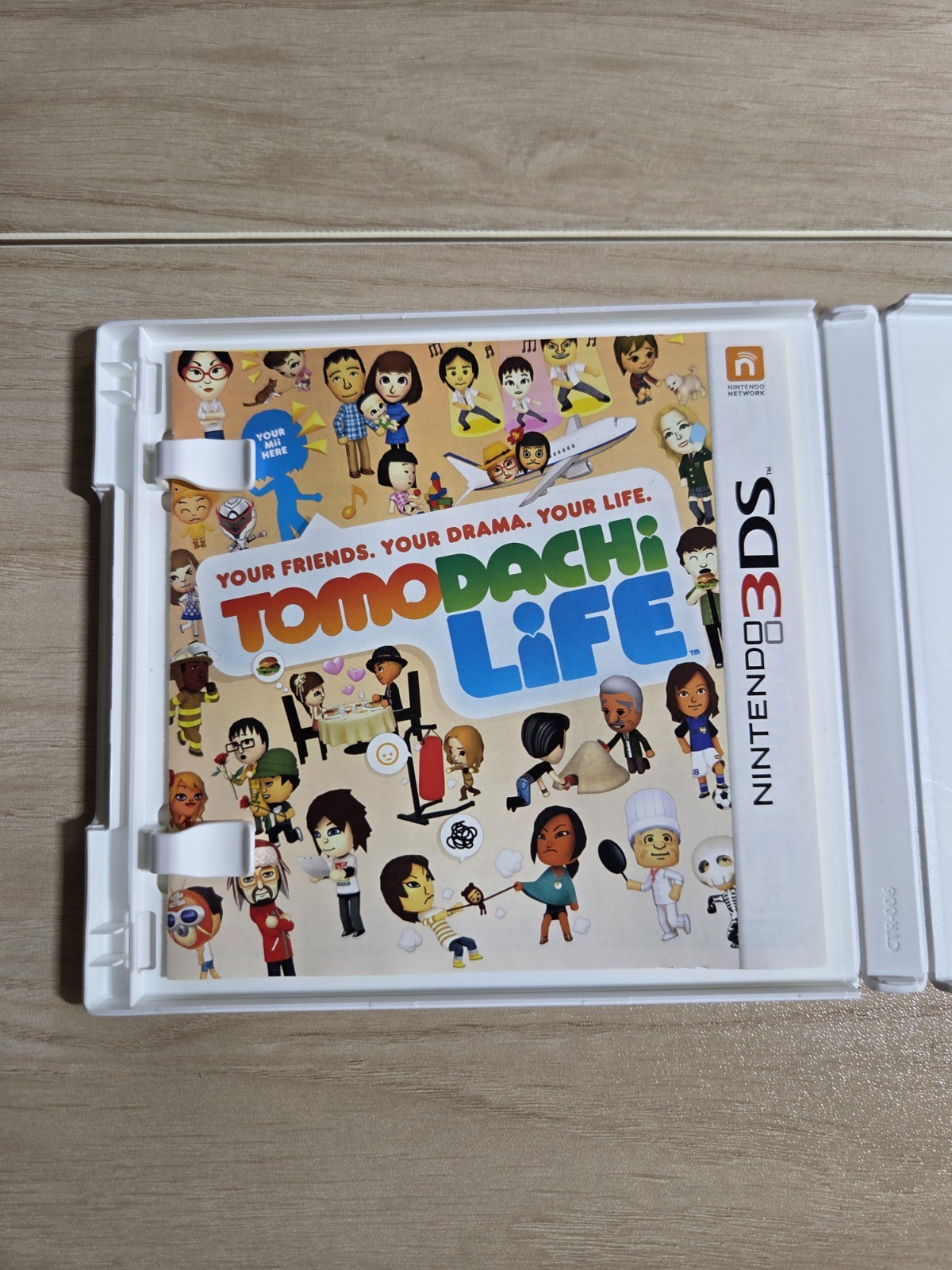 Nintendo 3DS Game Lot- Animal Crossing, Tomodachi Life, Miitopia & Fantasy Life