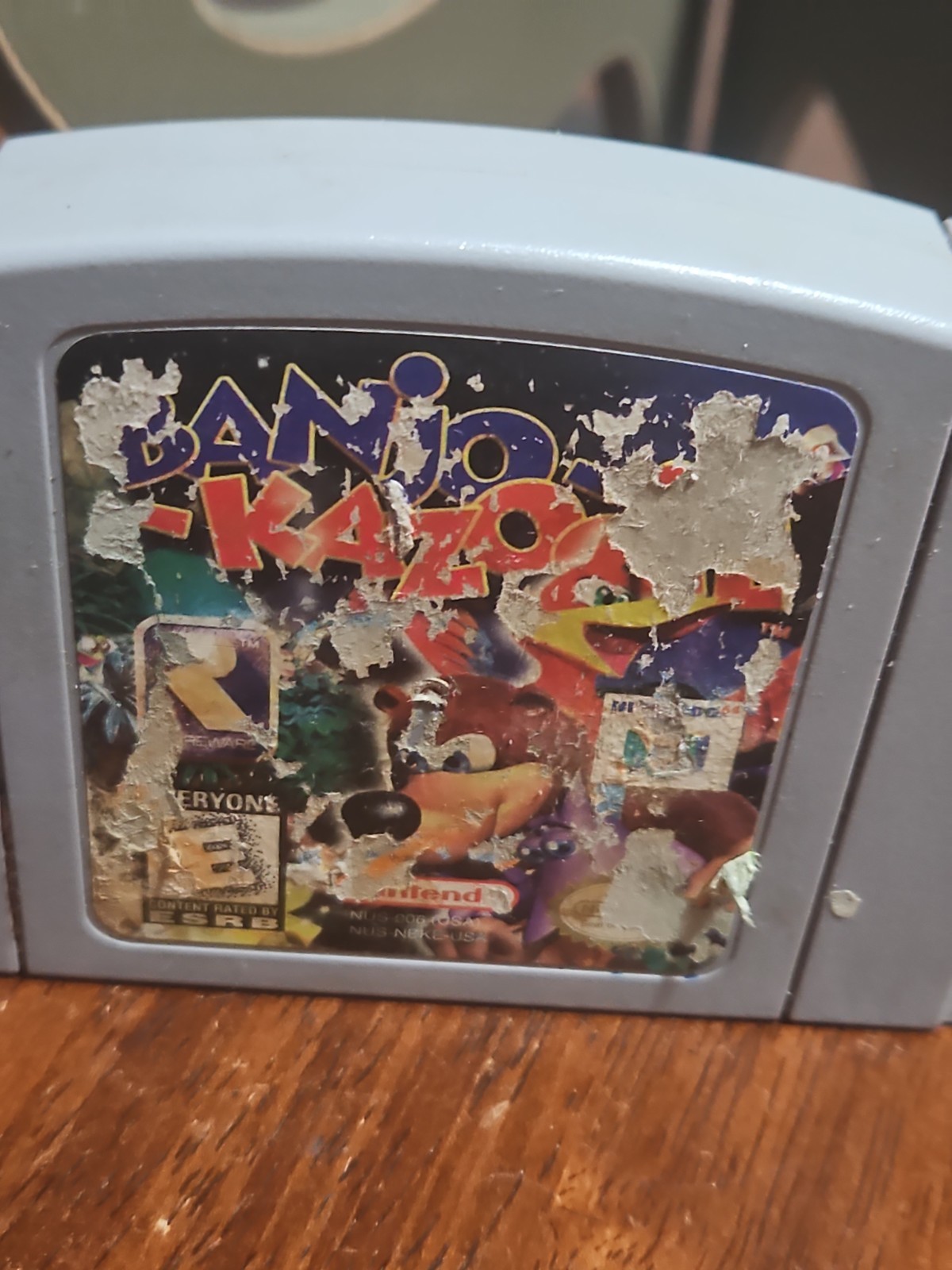 Banjo-Kazooie (Nintendo 64 N64, 1998) Authentic TESTED *Label Wear*