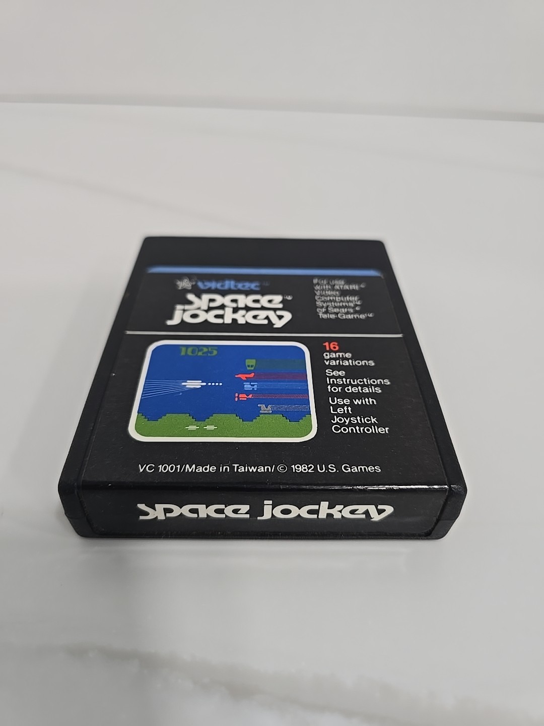 SPACE JOCKEY Atari 2600 Game Cartridge Vidtec 1982 Tested Works VGC