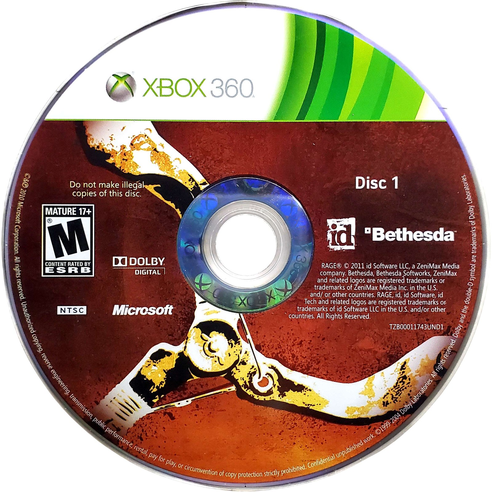 Rage Anarchy Edition – Microsoft Xbox 360 Tested 1Y Guarantee