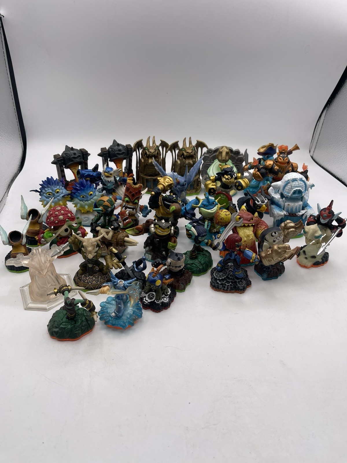 43 Figure Skylanders Spyros Adventure & Swap Force Lot Wash Buckler Sonic Boom