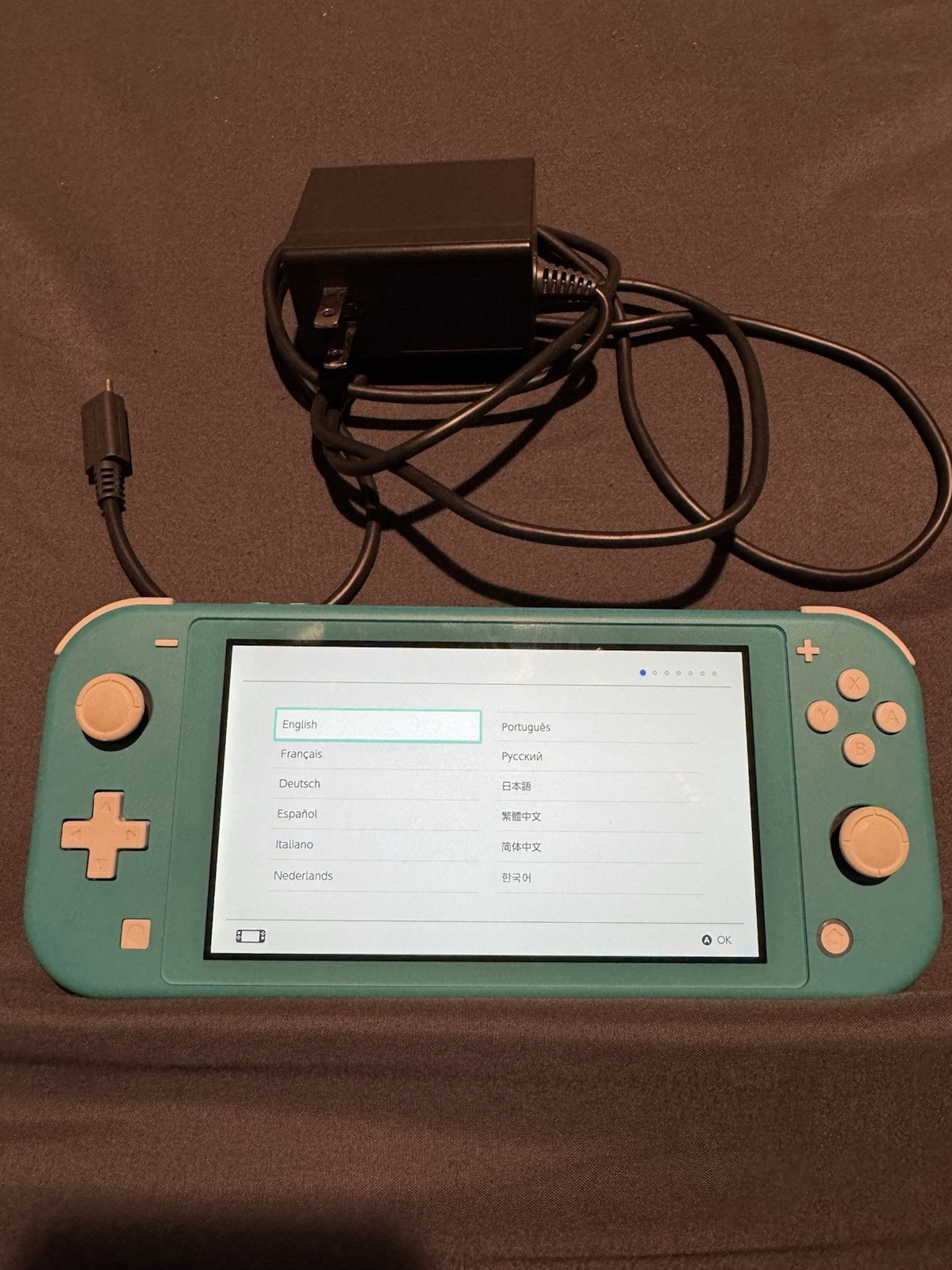 Nintendo Switch Lite, Turqoise, Less Than 60 Hours Played, No Box