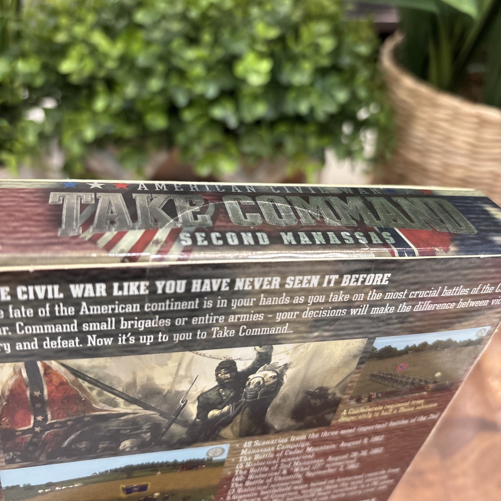 American Civil War: Take Command — Second Manassas (PC, 2006) Sealed NOS