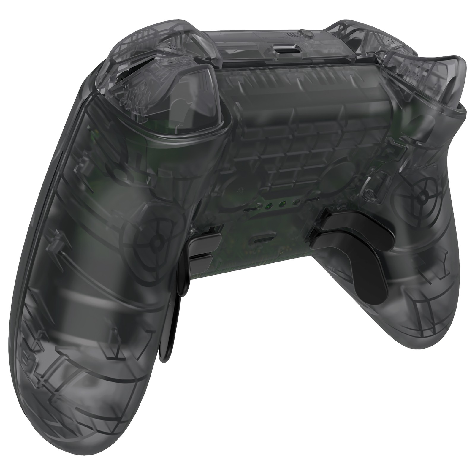 eXtremeRate Full Set Shell Buttons for Xbox One Elite Series 2 Controller Black