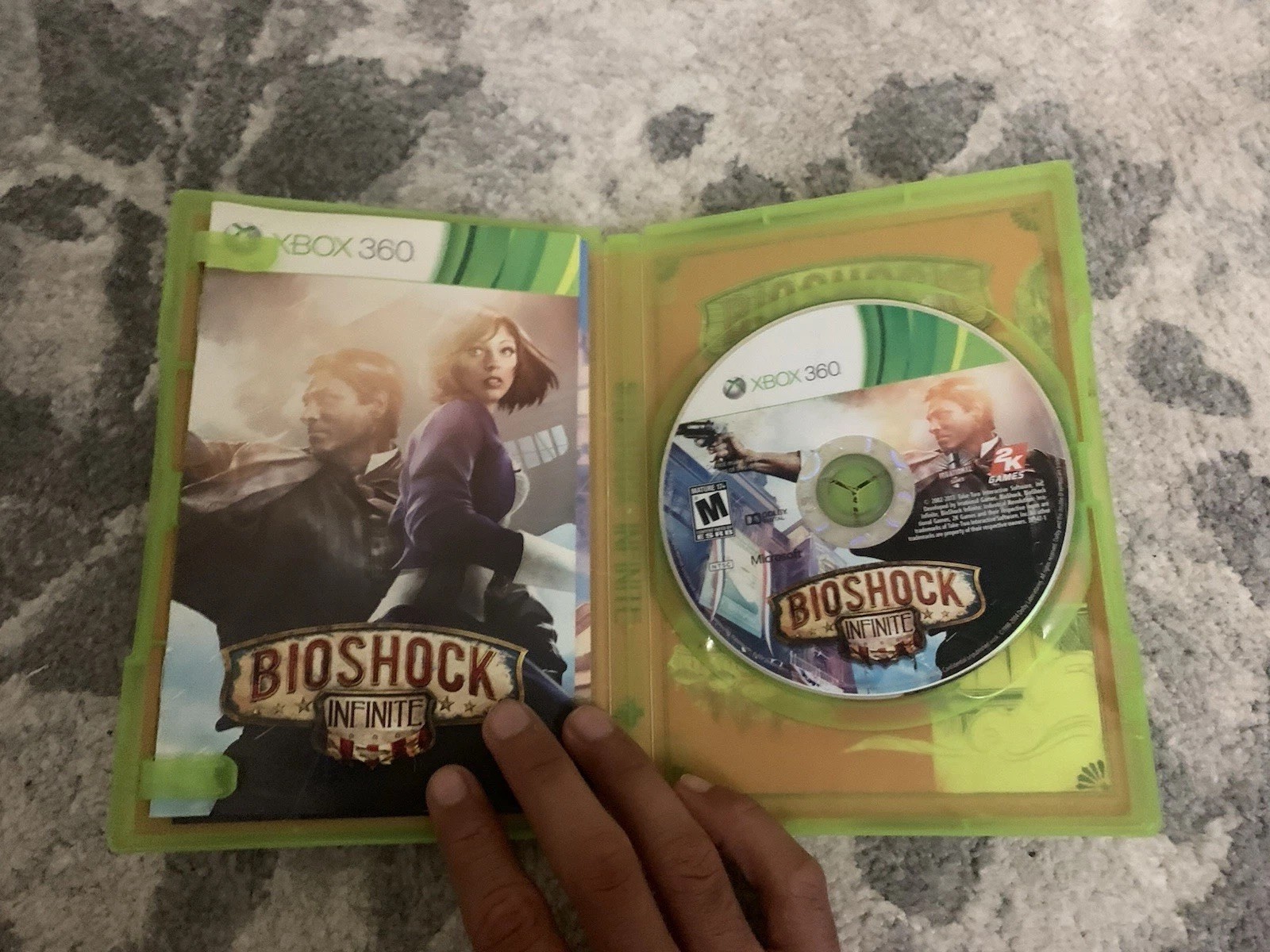 BioShock Infinite (Microsoft Xbox 360, 2013) Complete CIB Tested Working