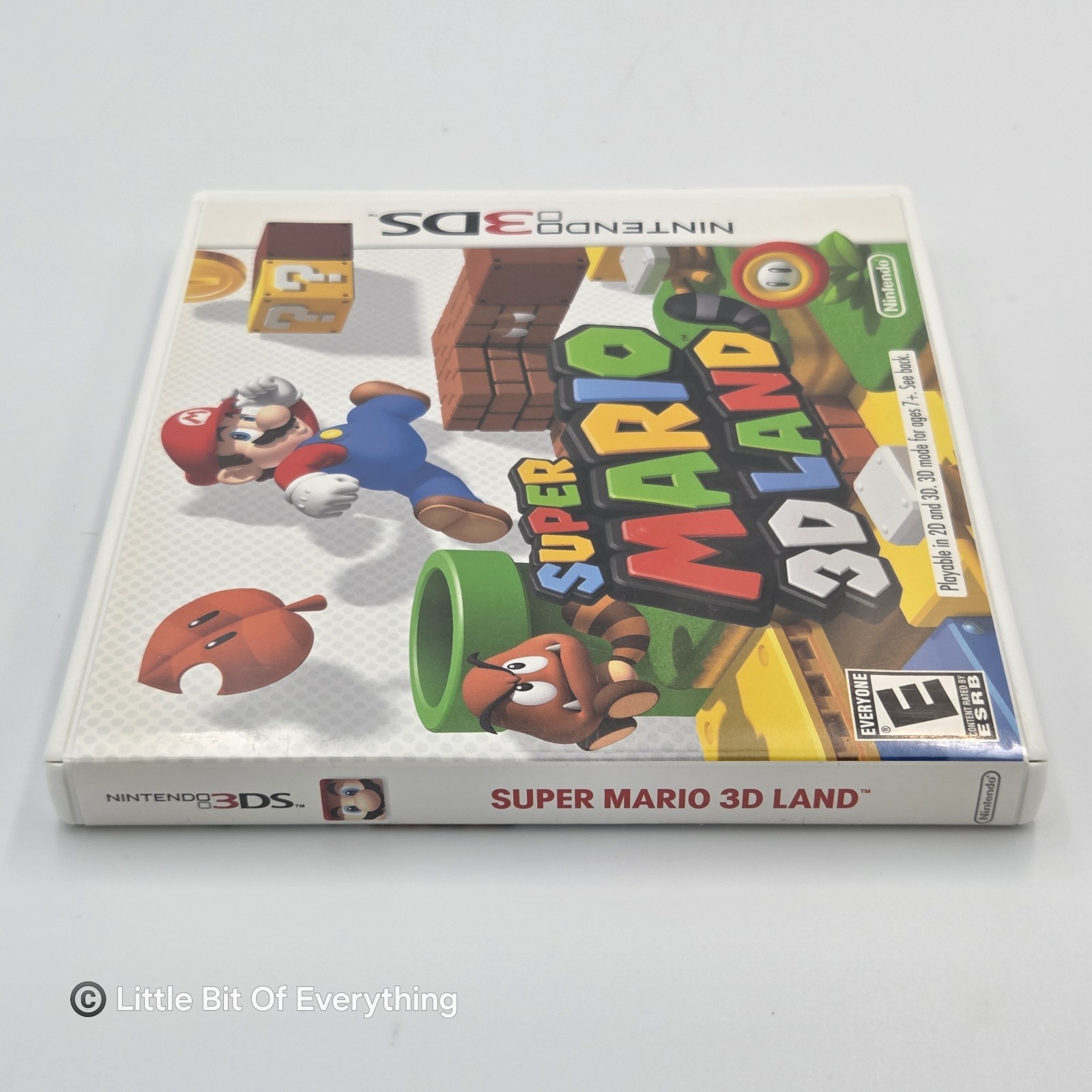 Super Mario 3D Land Nintendo 3DS (2011) – Case & Manual Only! / Free Shipping!